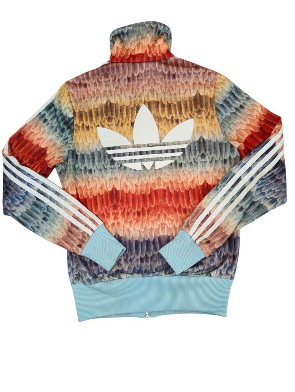 adidas x FARM Rio Menire Firebird Feather Track Jacket Multicolor XS - Picture 5 of 13
